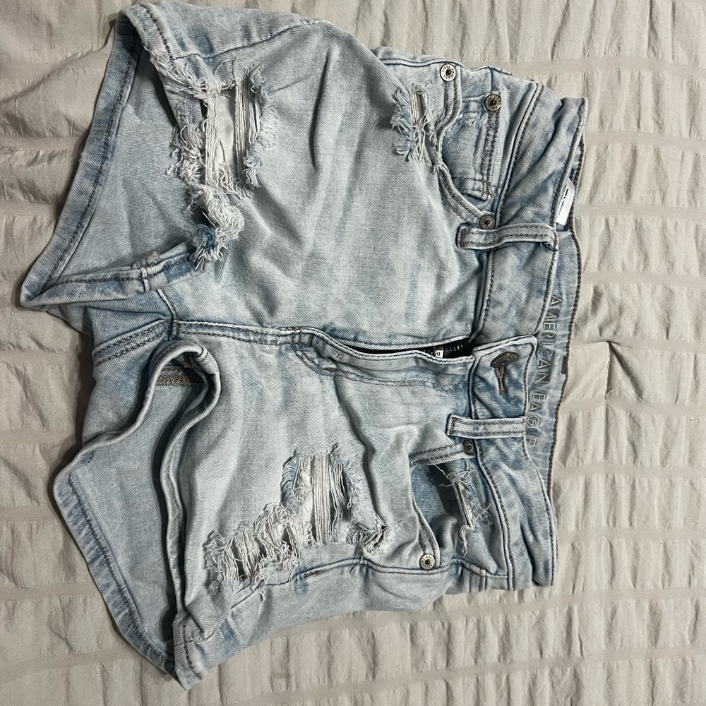 American Eagle Outfitters Light Wash Jean Shorts